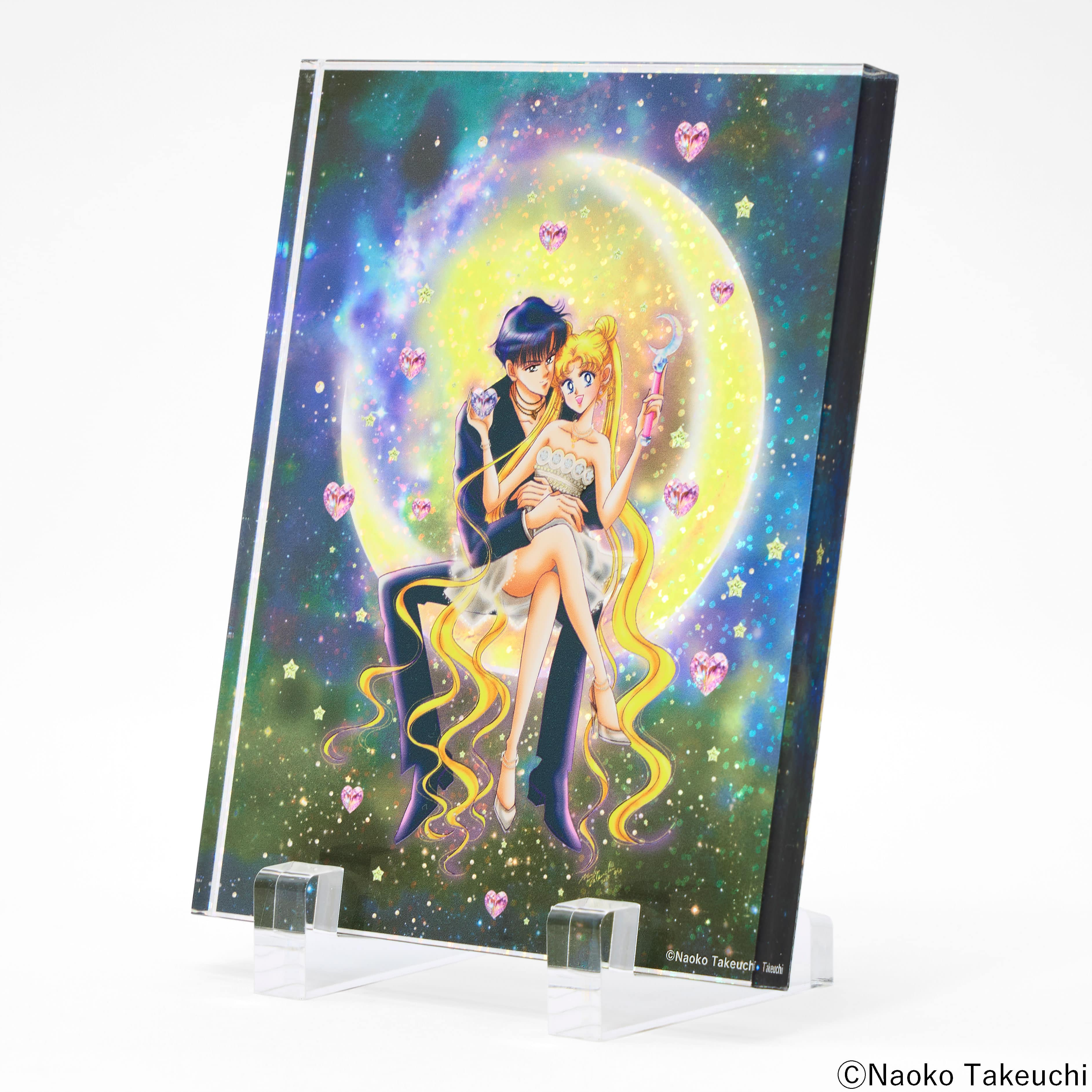 美少女戰士 Sailor Moon CAFE 鑽閃亞加力磚畫